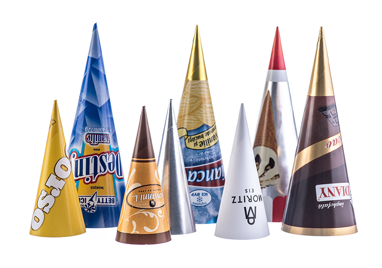 Ice cream paper cones | Rottaprint Ice cream paper cones | Rottaprint