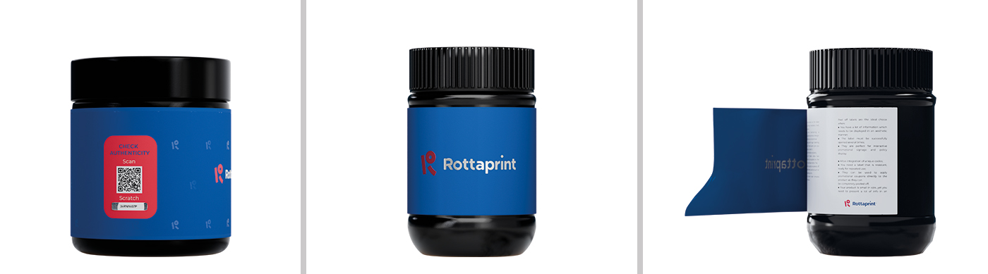 Personalized adhesive labels | Rottaprint Personalized adhesive labels | Rottaprint